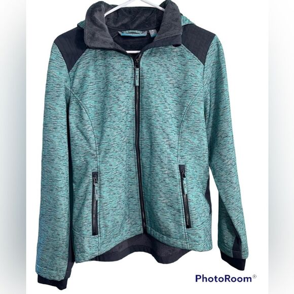 Free Country Super Softshell Hooded Jacket Women’s Size Small - Picture 1 of 12